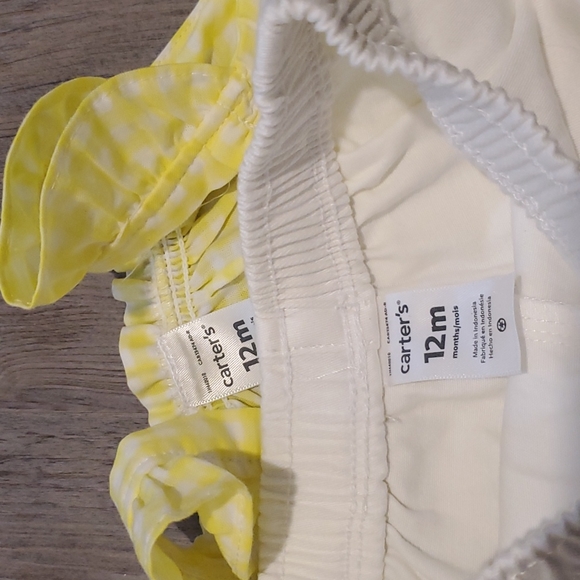 Carter's | Baby Girl Summer Outfit | Tank and Shorts | NWT - Picture 6 of 8